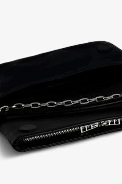 Zadig & Voltaire Rock Eternal Clutch Black -Zadig & Voltaire Shop lwba02411 noir 5