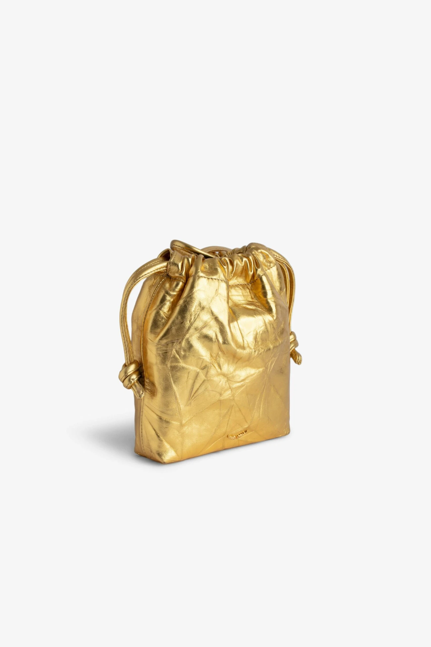 Zadig & Voltaire Rock To Go Metallic Bag Gold 4 Zadig & Voltaire Rock To Go Metallic Bag Gold - Image 4