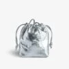 Zadig & Voltaire Rock To Go Metallic Bag Silver