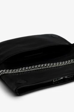 Zadig & Voltaire Rock Lucky Charms Clutch Black -Zadig & Voltaire Shop lwba02460 noir 5
