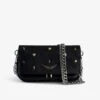 Zadig & Voltaire Rock Nano Lucky Charms Clutch Black