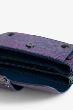 Zadig & Voltaire Kate Wallet Embossed Metallic Bag Rainbow -Zadig & Voltaire Shop lwba02475 rainbow 6