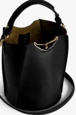 Zadig & Voltaire Borderline Bucket Bag Black -Zadig & Voltaire Shop lwba02494 noir 4