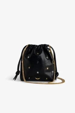 Zadig & Voltaire Rock To Go Lucky Charms Bag Black