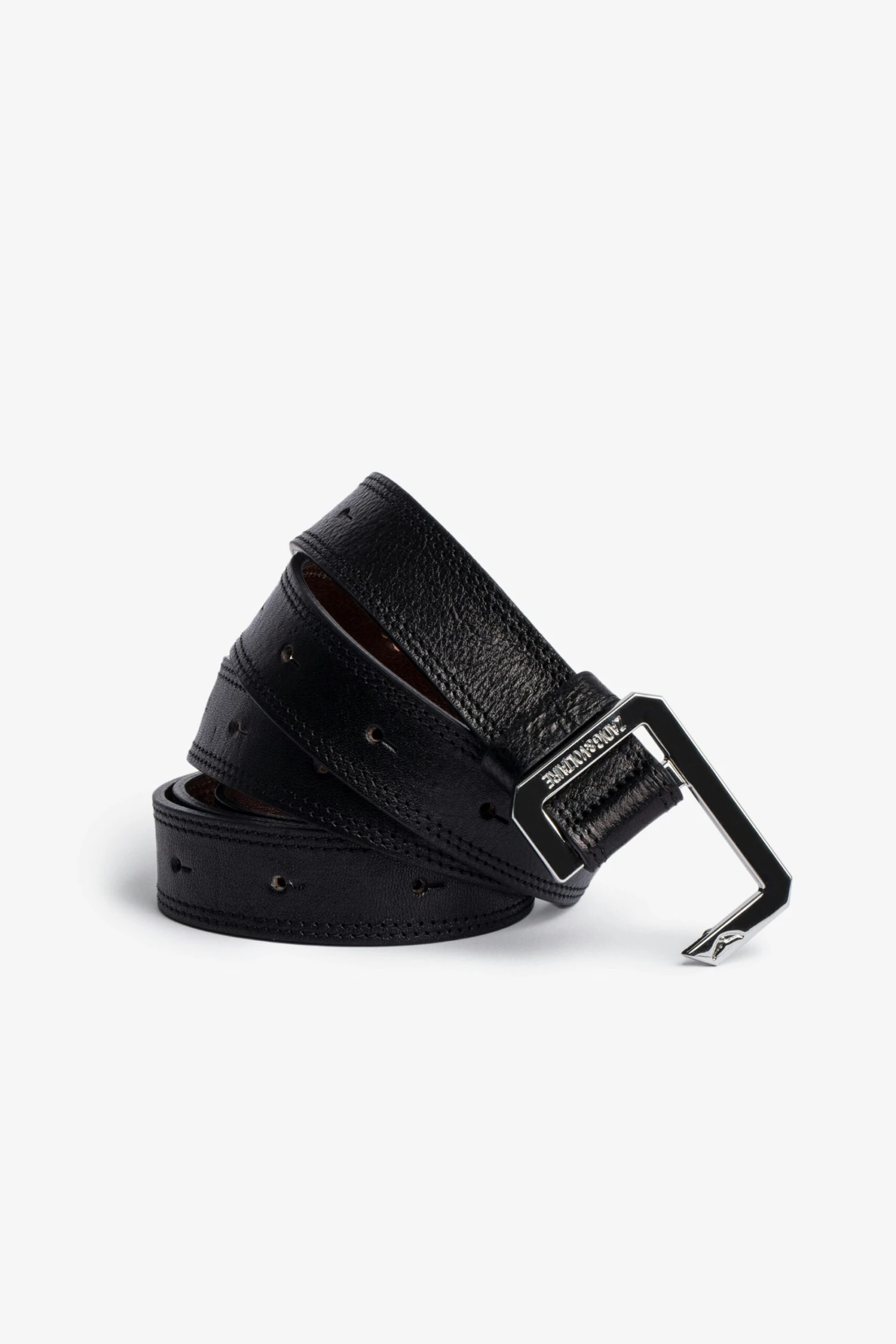 Zadig & Voltaire La Cecilia Belt Leather Black 3 Zadig & Voltaire La Cecilia Belt Leather Black - Image 3