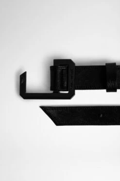 Zadig & Voltaire La Cecilia Belt Leather Black 8 Zadig & Voltaire La Cecilia Belt Leather Black -Zadig & Voltaire Shop lwbt00016 noir 2