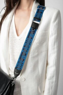 Zadig & Voltaire Zadig Shoulder Strap Ink -Zadig & Voltaire Shop lwog00041 ink 9 1