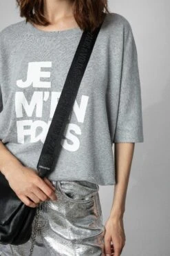 Zadig & Voltaire Zadig Shoulder Strap Black -Zadig & Voltaire Shop lwog00041 noir 10