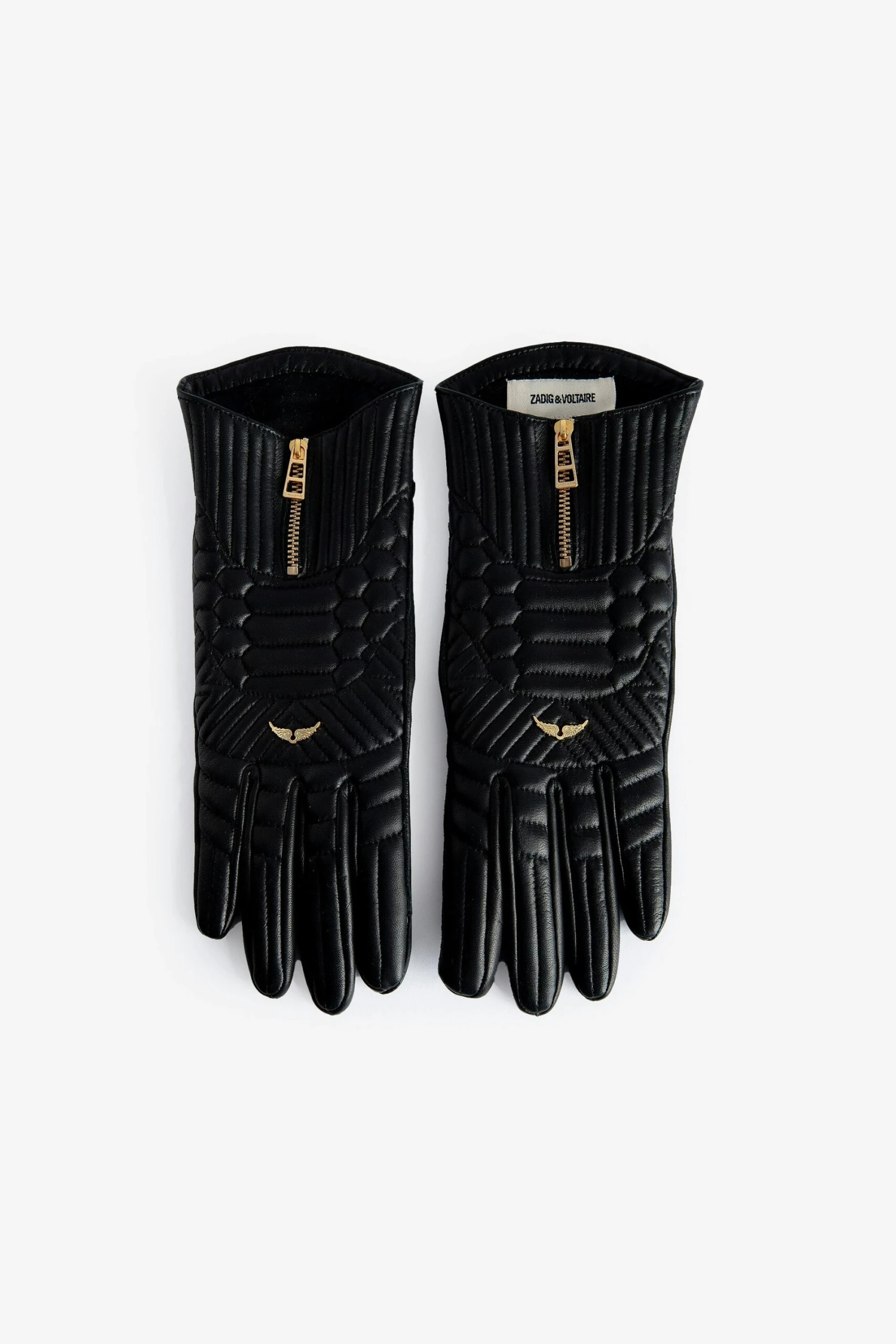 Zadig & Voltaire Out Of Hands Gloves Black 1 Zadig & Voltaire Out Of Hands Gloves Black