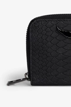 Zadig & Voltaire Mini ZV Soft Savage Wallet Black -Zadig & Voltaire Shop lwsg01096 noir 2