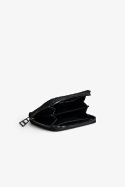 Zadig & Voltaire Mini ZV Soft Savage Wallet Black -Zadig & Voltaire Shop lwsg01096 noir 4