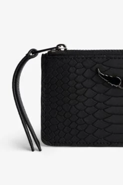 Zadig & Voltaire ZV Soft Savage Card Case Black -Zadig & Voltaire Shop lwsg01107 noir 2