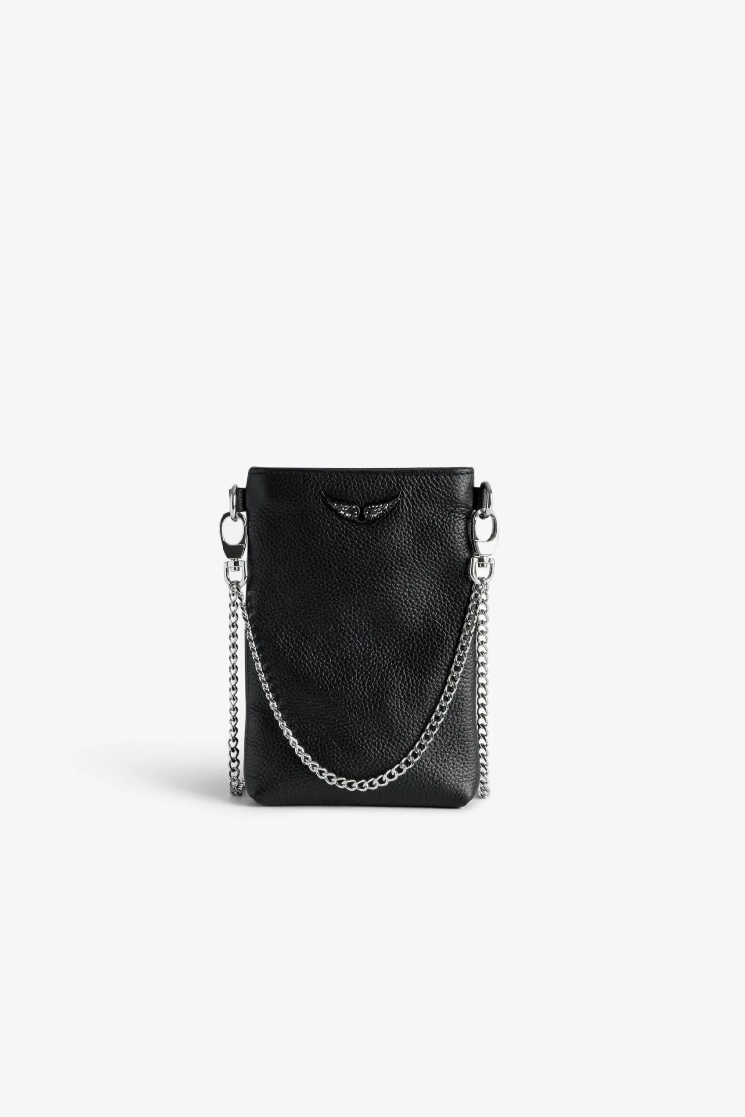 Zadig & Voltaire Rock Pouch Clutch Black 1 Zadig & Voltaire Rock Pouch Clutch Black