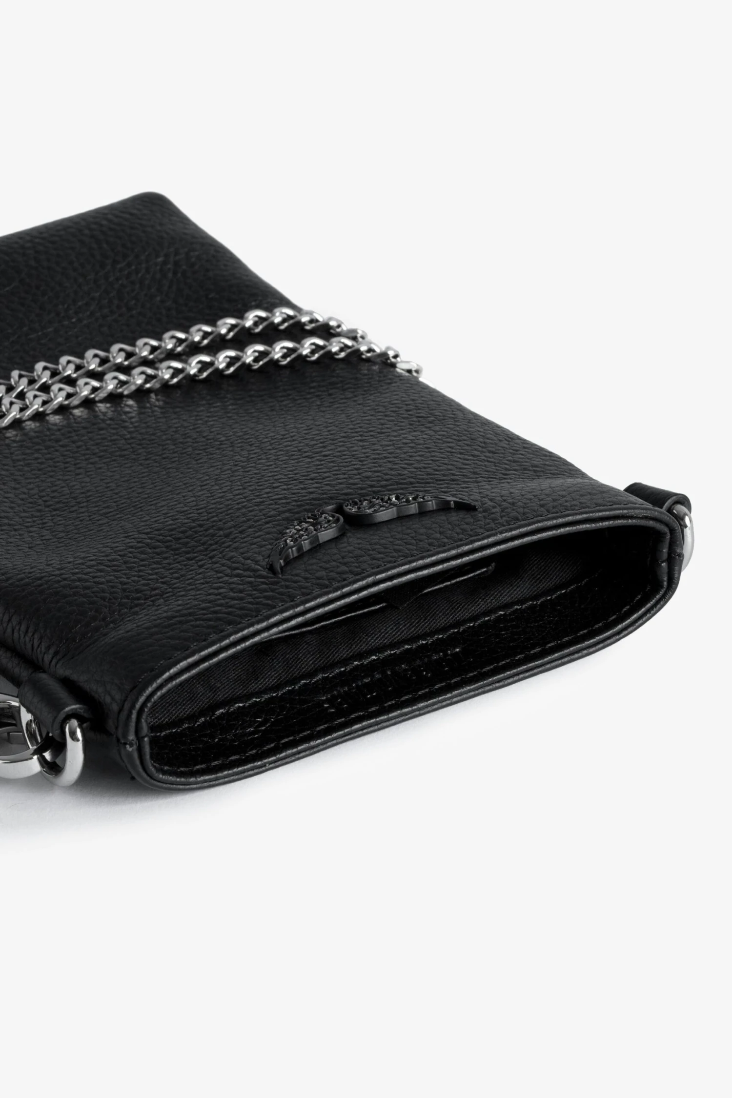 Zadig & Voltaire Rock Pouch Clutch Black 3 Zadig & Voltaire Rock Pouch Clutch Black - Image 3
