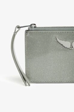 Zadig & Voltaire ZV Card Card Holder Silver -Zadig & Voltaire Shop lwsg01198 silver 3