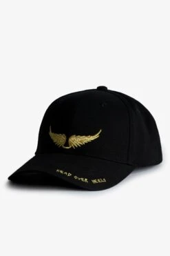 Zadig & Voltaire Head Over Heels Baseball Cap Black -Zadig & Voltaire Shop owht00123 noir 2