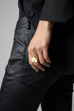 Zadig & Voltaire Idol Ring Gold -Zadig & Voltaire Shop owjw00013 gold 10