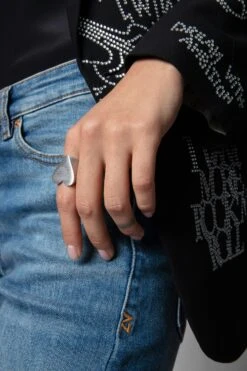 Zadig & Voltaire Idol Ring Silver -Zadig & Voltaire Shop owjw00013 silver 10