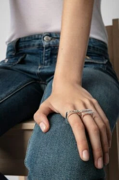 Zadig & Voltaire Cecilia Rings Antic Silver -Zadig & Voltaire Shop owjw00568 antic silver 10