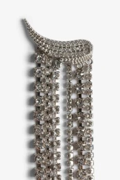 Zadig & Voltaire Rock Color Earrings Shiny Silver 7 Zadig & Voltaire Rock Color Earrings Shiny Silver -Zadig & Voltaire Shop owjw00587 shiny silver 3 1