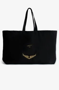 Zadig & Voltaire Overnight Tote Bag Black