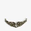 Zadig & Voltaire Strass XL Swing Your Wings Charm Old Gold