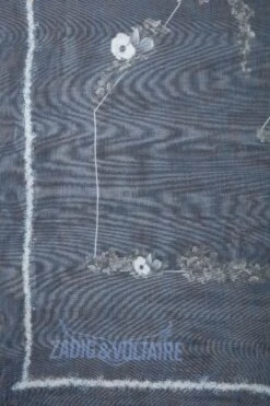 Zadig & Voltaire Kerry Scarf Ink -Zadig & Voltaire Shop owsc00459 ink 3