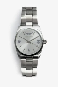 Zadig & Voltaire Time2Love Watch Silver