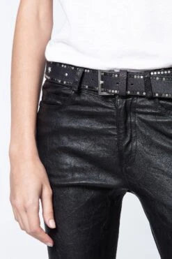 Zadig & Voltaire Starlight Belt Black 9 Zadig & Voltaire Starlight Belt Black -Zadig & Voltaire Shop pwgac0901f noir 10