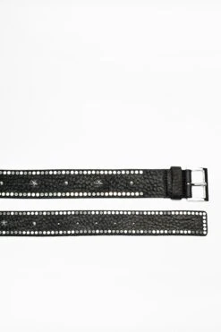 Zadig & Voltaire Starlight Belt Black 8 Zadig & Voltaire Starlight Belt Black -Zadig & Voltaire Shop pwgac0901f noir 2