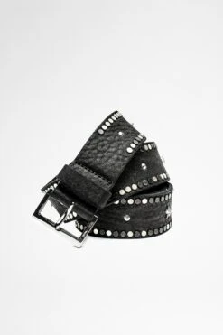Zadig & Voltaire Starlight Belt Black