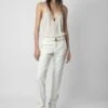 Zadig & Voltaire Christy Silk Camisole Ecru