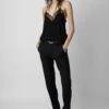 Zadig & Voltaire Christy Silk Camisole Black