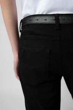 Zadig & Voltaire Ava Jeans Black -Zadig & Voltaire Shop pwgct3003f noir 5 1