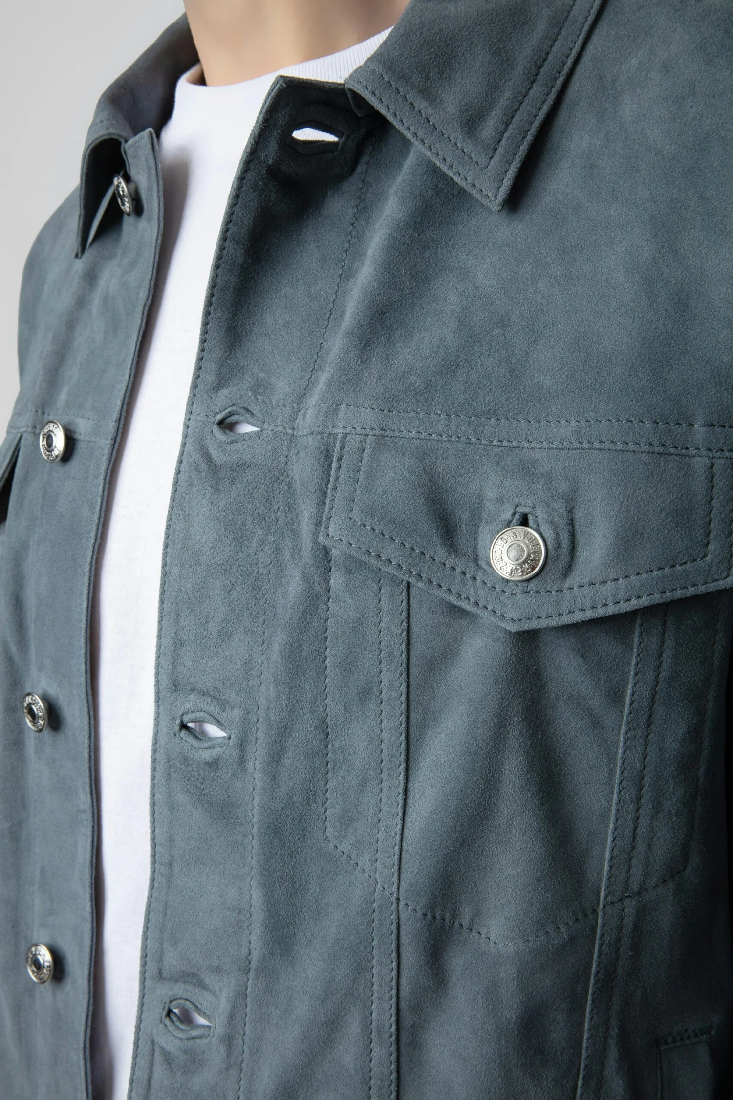 Zadig & Voltaire Base Suede Jacket Uniform 3 Zadig & Voltaire Base Suede Jacket Uniform - Image 3