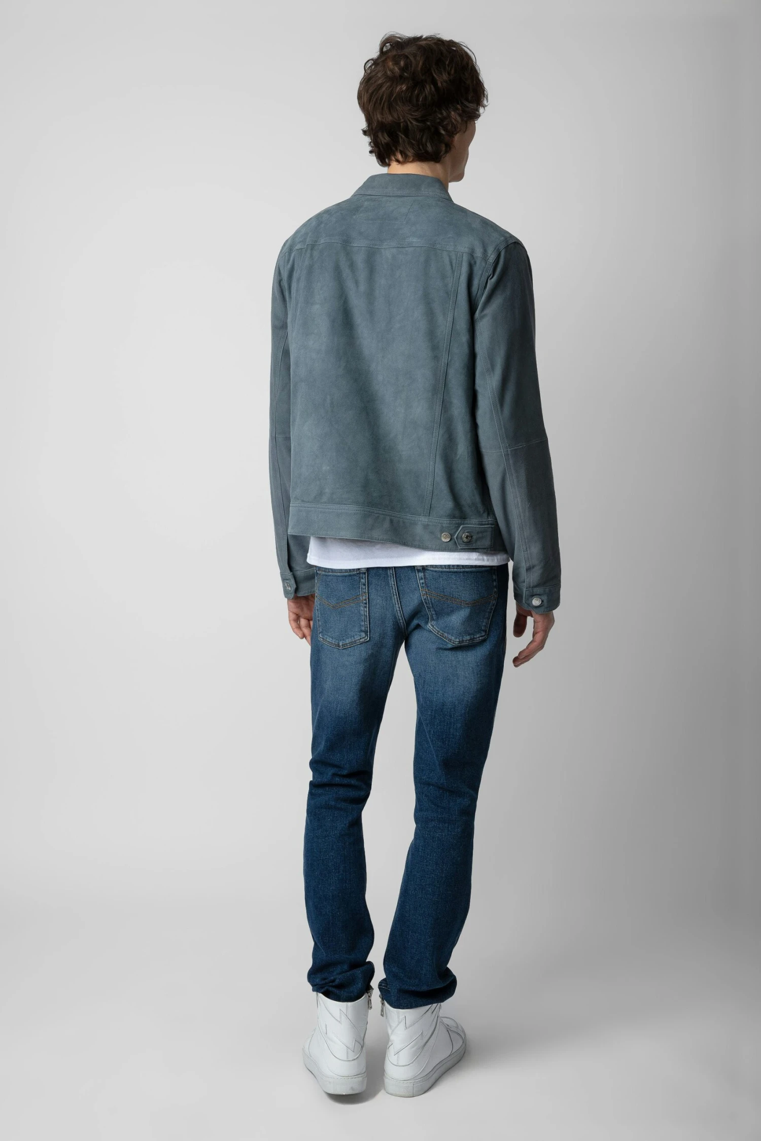 Zadig & Voltaire Base Suede Jacket Uniform 5 Zadig & Voltaire Base Suede Jacket Uniform - Image 5