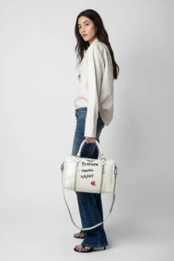 Zadig & Voltaire Chic Crinkled Leather Shirt Judo -Zadig & Voltaire Shop rwsh00028 judo 13