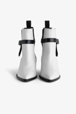 Zadig & Voltaire Tyler Ankle Boots Ice -Zadig & Voltaire Shop swct00835 ice 3