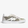 Zadig & Voltaire ZV1747 Low-Top Sneakers Silver