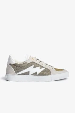 Zadig & Voltaire ZV1747 Low-Top Sneakers Silver