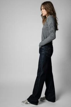 Zadig & Voltaire ZV1747 Low-Top Sneakers Silver -Zadig & Voltaire Shop swsn00020 silver 11