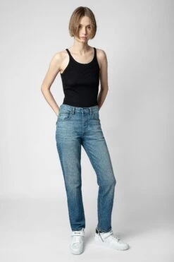 Zadig & Voltaire ZV1747 Mid Flash Smooth Sneakers White -Zadig & Voltaire Shop swsn00416 blanc 9