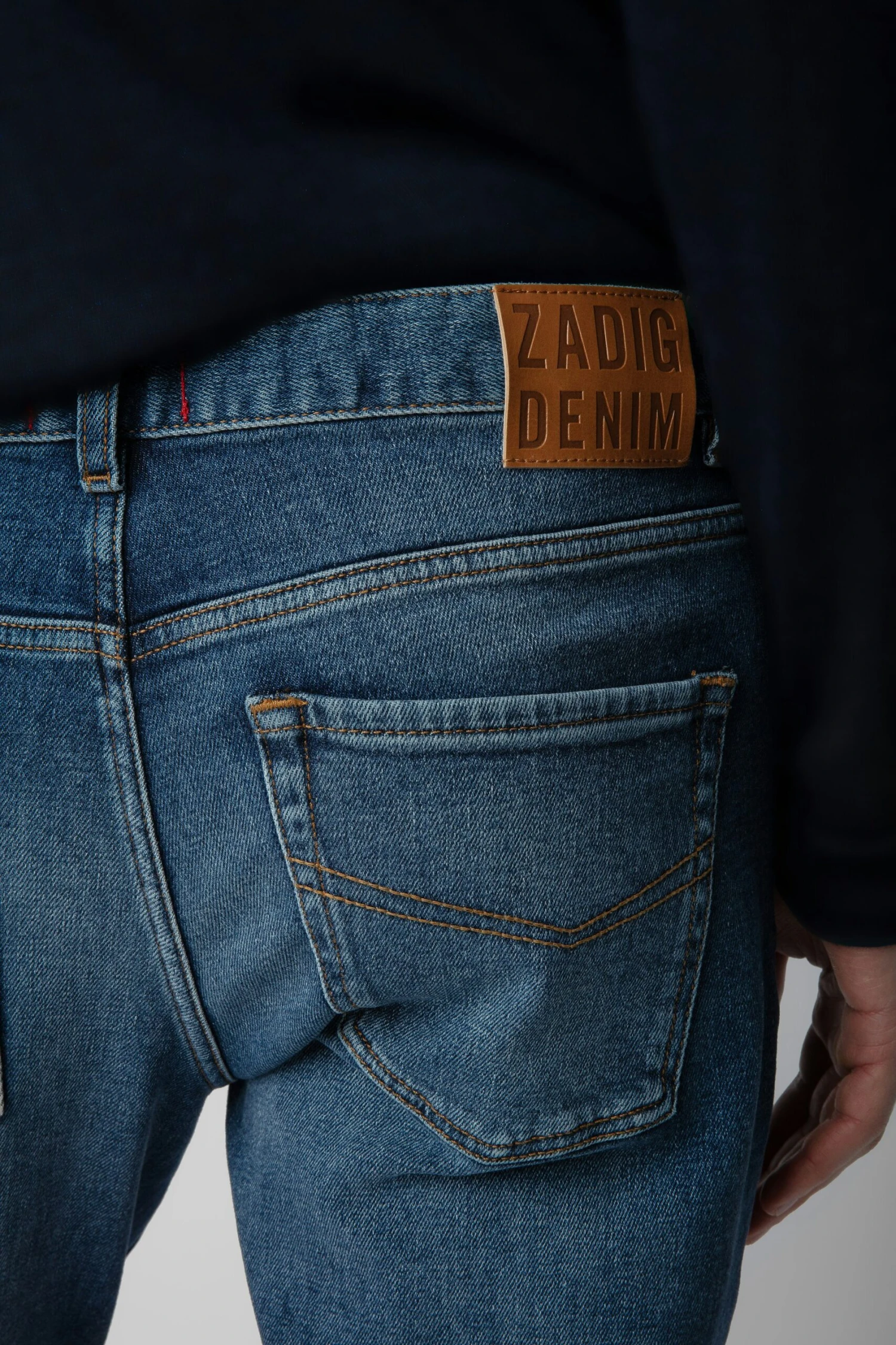 Zadig & Voltaire Steeve Jeans Medium Blue 4 Zadig & Voltaire Steeve Jeans Medium Blue - Image 4