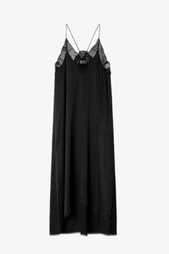 Zadig & Voltaire Risty Jac ZV Silk Dress Black 9 Zadig & Voltaire Risty Jac ZV Silk Dress Black -Zadig & Voltaire Shop wwdr00727 noir