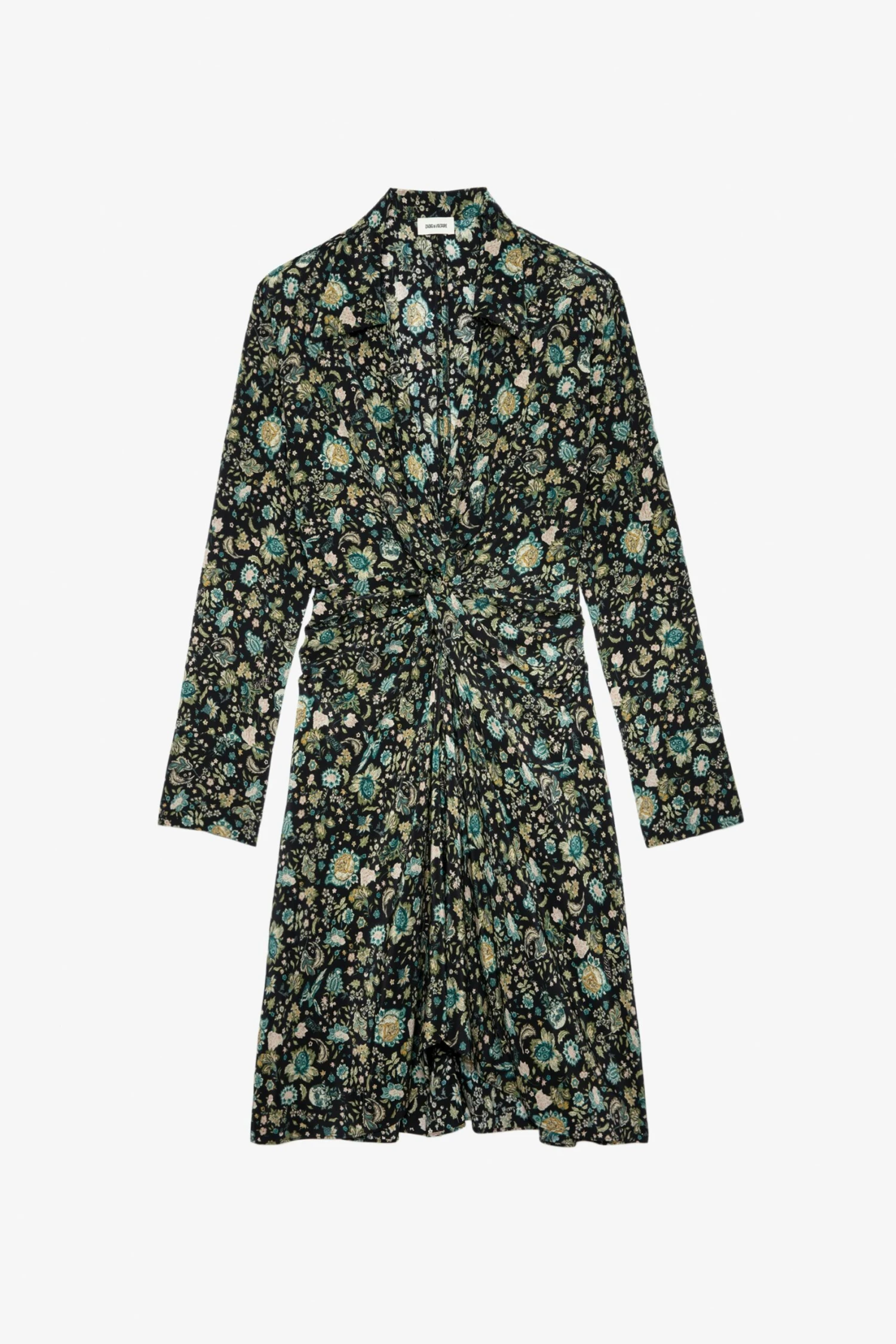 Zadig & Voltaire Rozo Silk Dress Black 5 Zadig & Voltaire Rozo Silk Dress Black - Image 5