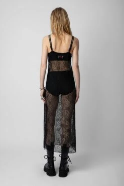 Zadig & Voltaire Ryzig Dress Black 8 Zadig & Voltaire Ryzig Dress Black -Zadig & Voltaire Shop wwdr01284 noir 15