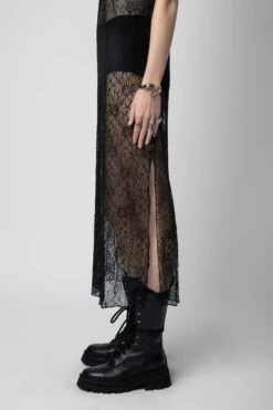 Zadig & Voltaire Ryzig Dress Black 9 Zadig & Voltaire Ryzig Dress Black -Zadig & Voltaire Shop wwdr01284 noir 16