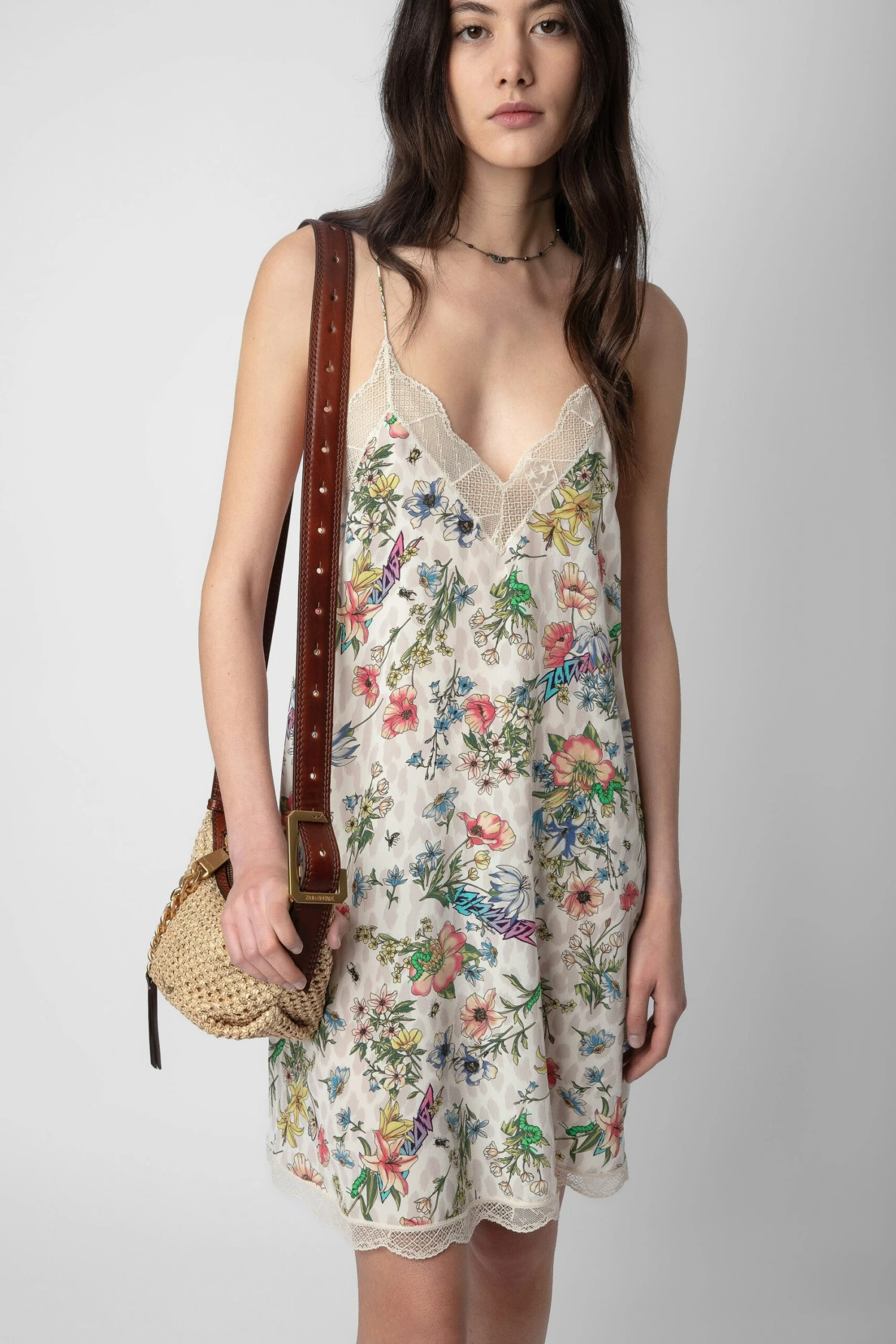 Zadig & Voltaire Ristyz Silk Dress Vanille 3 Zadig & Voltaire Ristyz Silk Dress Vanille - Image 3