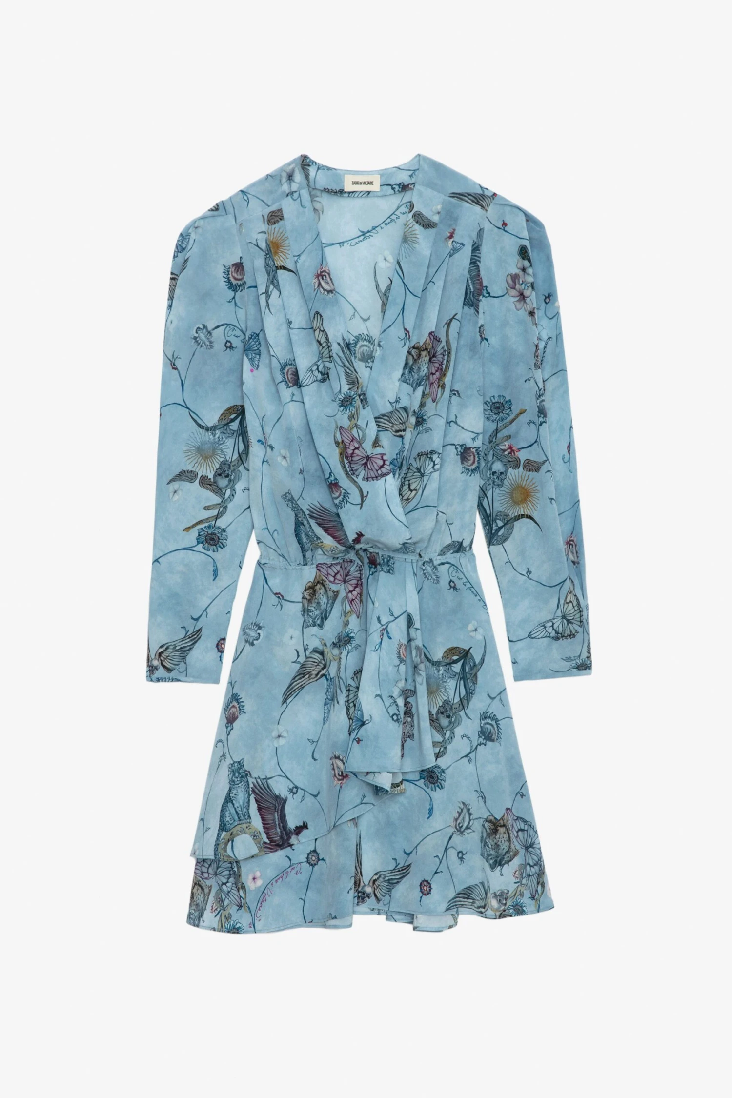 Zadig & Voltaire Rogers Silk Dress Glacier 7 Zadig & Voltaire Rogers Silk Dress Glacier - Image 7