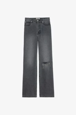 Zadig & Voltaire Evy Jeans Grey -Zadig & Voltaire Shop wwje00224 gris